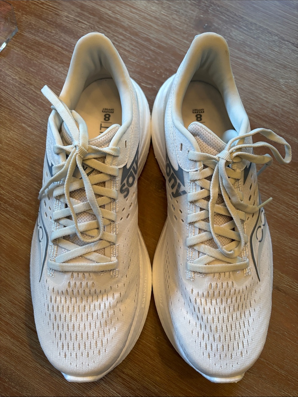 NEW WITHOUT BOX Saucony Ride 17 Women’s Size 9.5 Pearl Gum Color - Picture 7 of 8